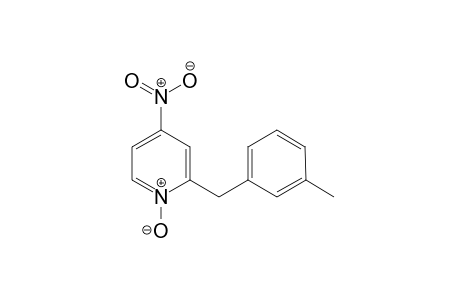 2-(3-Methylbenzyl)-4-nitropyridine 1-Oxide