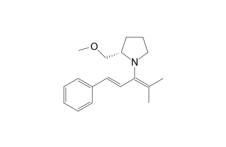 (2S)-2-(methoxymethyl)-1-[(1E)-4-methyl-1-phenyl-penta-1,3-dien-3-yl]pyrrolidine