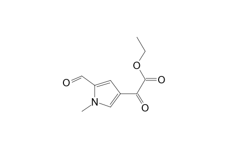 Ethyl 2-formyl-1-methylpyrrole-4-glyoxalate