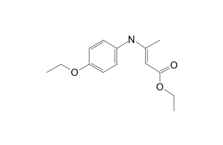 Ethyl 3-(p-ethoxyanilino)crotonate