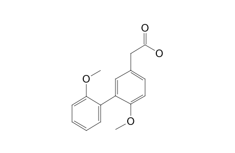 [4-Methoxy-3-(2-methoxyphenyl)phenyl]acetic acid