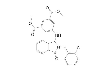 1,3-benzenedicarboxylic acid, 5-[[2-[(2-chlorophenyl)methyl]-2,3-dihydro-3-oxo-1H-isoindol-1-yl]amino]-, dimethyl ester