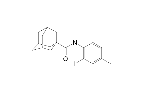 1-Adamantanecarboxamide, N-(2-iodo-4-methylphenyl)-