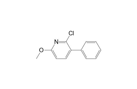 Pyridine, 2-chloro-6-methoxy-3-phenyl-