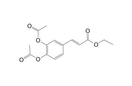 Ethyl trans-caffeate, diacetate