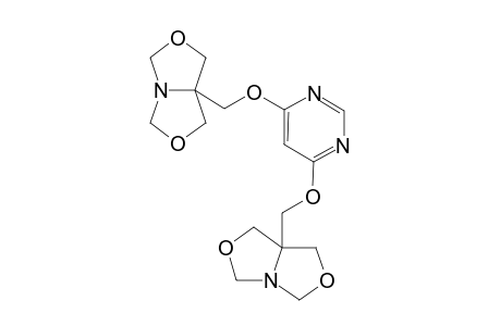 4,6-Bis[(3,7-dioxa-r-1-azabicyclo[3.3.0]oct-c-5-yl)methoxy]pyrimidine