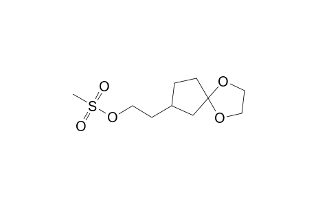 2-[3,3-(Ethylenedioxy)cyclopentyl]ethyl Mesylate