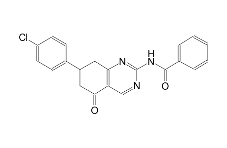 benzamide, N-[7-(4-chlorophenyl)-5,6,7,8-tetrahydro-5-oxo-2-quinazolinyl]-