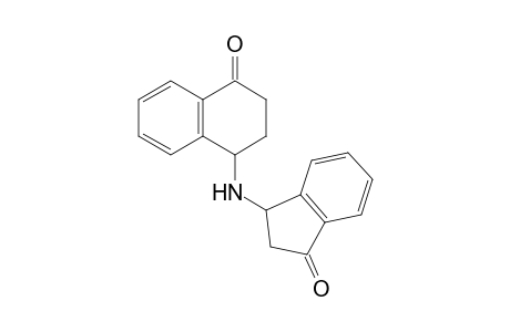 4-[(3-Oxo-2,3-dihydro-1H-1-indenyl)amino]-1,2,3,4-tetrahydro-1-naphthalenone
