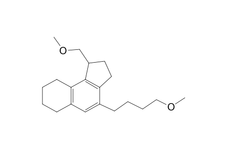 4-(4-Methoxybutyl)-1-(methoxymethyl)-2,3,6,7,8,9-hexahydro-1H-cyclopenta[a]naphthalene