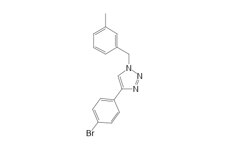 4-(4-Bromophenyl)-1-(3-methylbenzyl)-1H-1,2,3-triazole