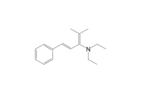 Diethyl(1-isopropylidene-3-phenylallyl)amine