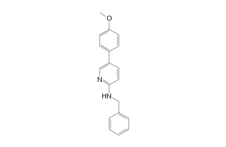 N-Benzyl-N-[5-(4-methoxyphenyl)pyridin-2-yl]amine
