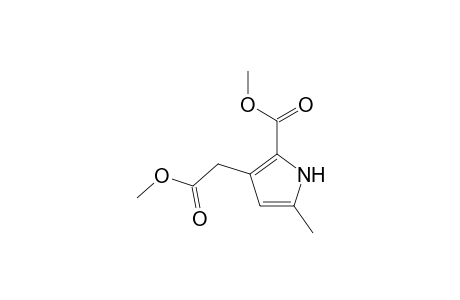 3-(2-keto-2-methoxy-ethyl)-5-methyl-1H-pyrrole-2-carboxylic acid methyl ester