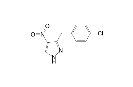 1H-Pyrazole, 3-(4-chlorobenzyl)-4-nitro-