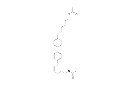 N-[5-(PHENYLTHIO)-PENT-4-ENYL]-ACETAMIDE;(E/Z)-MIXTURE