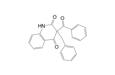 2,4(1H,3H)-Quinolinedione, 3-benzoyl-3-(phenylmethyl)-