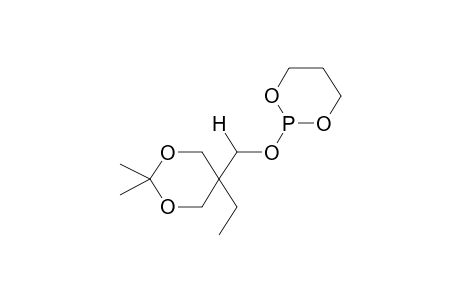 2-(2,2-ISOPROPYLIDENEDI(HYDROXYMETHYL)BUTOXY-1)-1,3,2-DIOXAPHOSPHORINANE