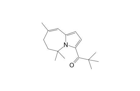 1-{ 6',7'-Dihydro-5',5',8'-trimethyl-5H-pyrrolo[1,2-a]azepin-3'-yl}-2,2-dimethylpropan-1-one
