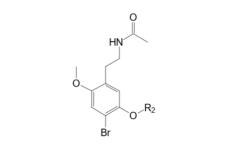 4-Bromo-2,5-dimethoxyphenylethylamine-M (O-demethyl-N-acetyl-sulfate) MS2