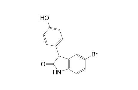 5-bromo-3-(4-hydroxyphenyl)indolin-2-one