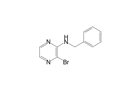 N-Benzyl-N-(3-bromopyrazin-2-yl)amine