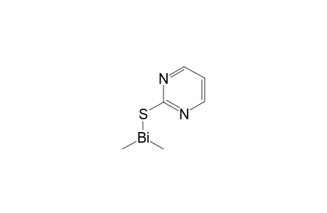 Pyrimidine-2-thiolato-dimethyl bismuthine