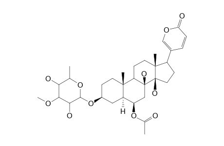 5-ALPHA-4,5-DIHYDROSCILLIROSIDIN-3-O-ALPHA-L-THEVETOSIDE