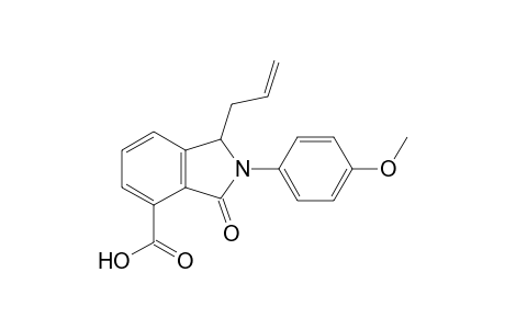 1-Allyl-2-(4-methoxyphenyl)-3-oxo-isoindoline-4-carboxylic acid