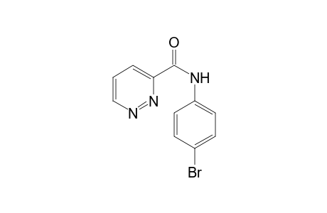 3-Pyridazinecarboxamide, N-(4-bromophenyl)-