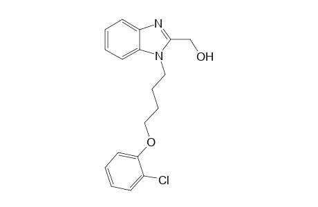 1H-1,3-Benzimidazole-2-methanol, 1-[4-(2-chlorophenoxy)butyl]-
