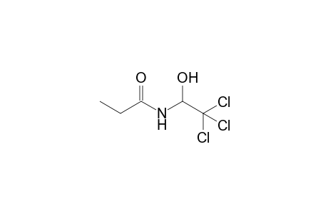 N-(2,2,2-Trichloro-1-hydroxyethyl)propionamide