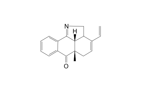 (2aRS,10bSR,5aRS)-5a-Methyl-3-vinyl-2,2a,5,5a-tetrahydro-2H-anthra[9,1-bc]pyrrole-6-one
