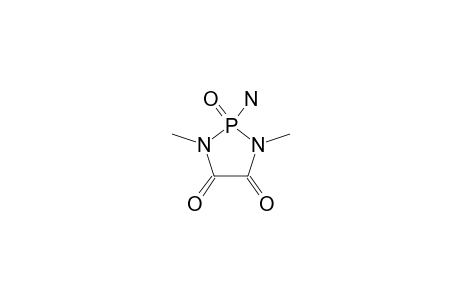 2-amino-2-keto-1,3-dimethyl-1,3-diaza-2$l^{5}-phosphacyclopentane-4,5-quinone