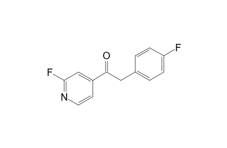 2-(4-Fluorophenyl)-1-(2-fluoro-4-pyridyl)ethanone