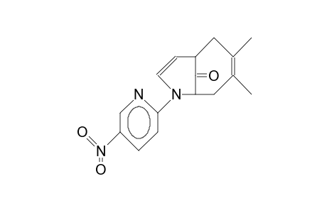 7-(5-Nitro-pyridinyl-2)-3,4-dimethyl-7-aza-bicyclo(4.3.1)deca-3,8-dien-10-one