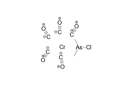 Chromium chloro(dimethyl)arsane pentacarbonyl
