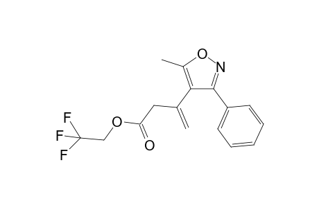 4-(1'-(2'',2'',2''-trifluorethoxycarbonylmethyl)-vinyl)-5-methyl-3-phenyl-isoxazole
