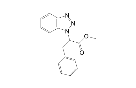 methyl 2-(benzotriazol-1-yl)-3-phenyl-propanoate