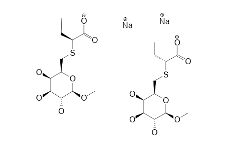 METHYL-6-THIO-6-[2'-(SODIUM-BUTANOATE)]-BETA-D-GALACTOPYRANOSIDE