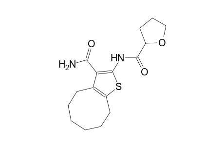 N-[3-(aminocarbonyl)-4,5,6,7,8,9-hexahydrocycloocta[b]thien-2-yl]tetrahydro-2-furancarboxamide