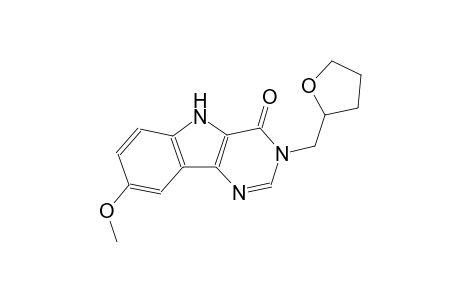 8-methoxy-3-(tetrahydro-2-furanylmethyl)-3,5-dihydro-4H-pyrimido[5,4-b]indol-4-one