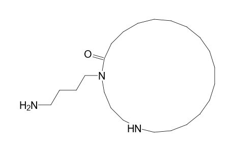 1,5-Diazacycloheneicosan-6-one, 5-(4-aminobutyl)-