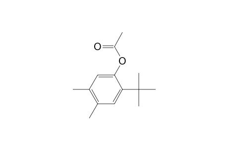 Phenol, 2-(1,1-dimethylethyl)-4,5-dimethyl-, acetate