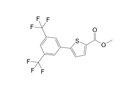 5-(3,5-Bis(trifluoromethyl)phenyl)thiophene-2-carboxylic acid methyl ester