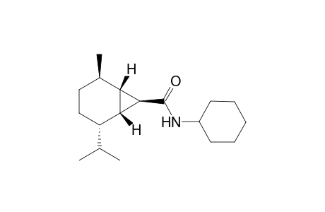 (1S,2R,5S,6R,7R)-N-Cyclohexyl-2-methyl-5-(1-methylethyl)bicyclo[4.1.0]heptane-7-carboxamide