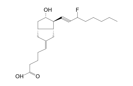 5E-6A-CARBA-15-FLUORO-13,14-DIDEHYDROPROSTAGLANDIN I2