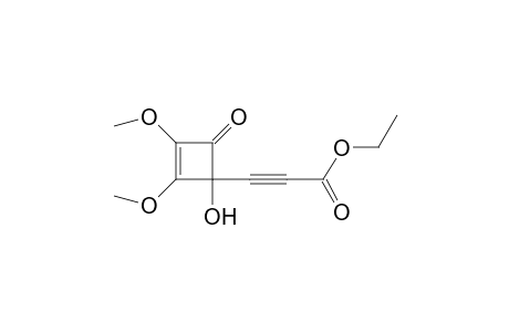 2-Propynoic acid, 3-(1-hydroxy-2,3-dimethoxy-4-oxo-2-cyclobuten-1-yl)-, ethyl ester