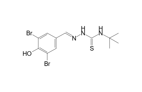 4-tert-butyl-1-(3,5-dibromo-4-hydroxybenzylidene)-3-thiosemicarbazide
