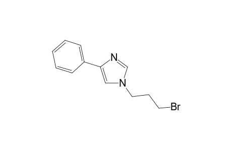 1-(3-Bromopropyl)-4-phenyl-1H-4-imidazole